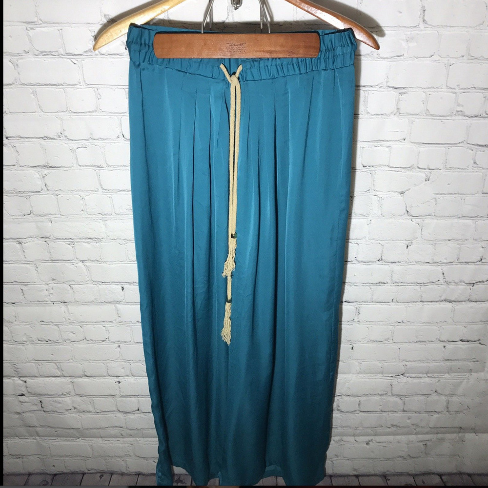 Iman Palazzo Pants with Drawstring Waist